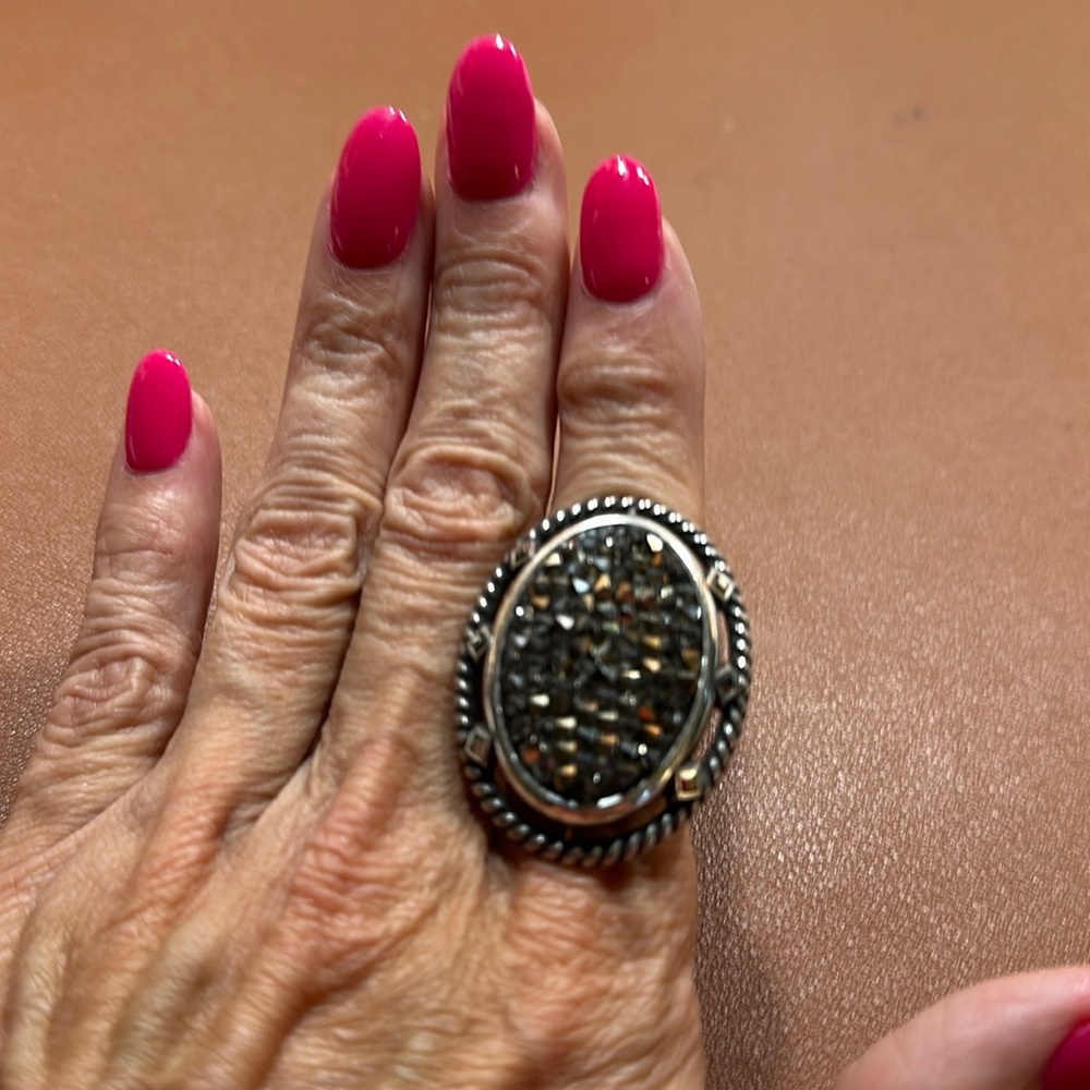 Brighton Crystal Rocks Ring size 8